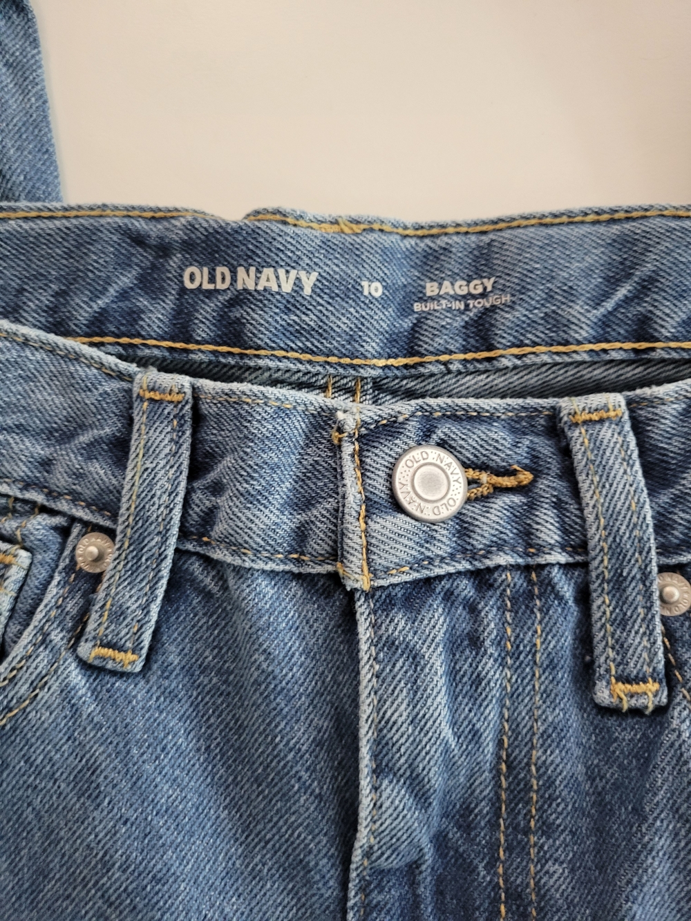 Old Navy Boy's Baggy Jeans - Light Blue